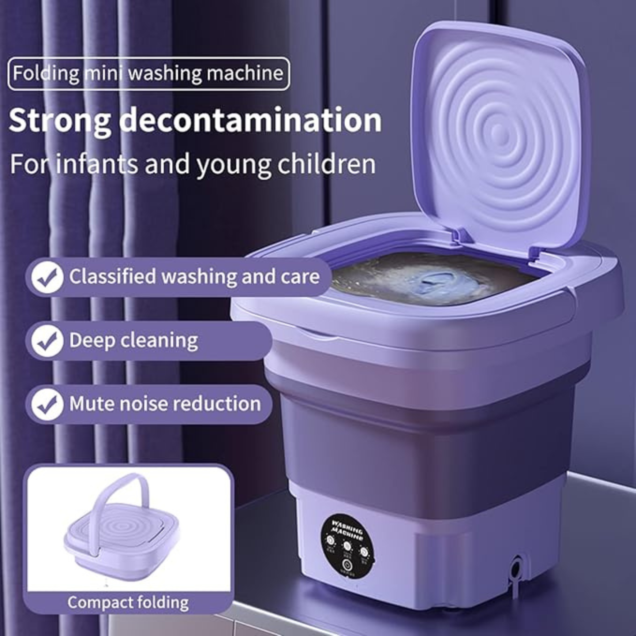 Portable Washing Machine – غسالة محمولة