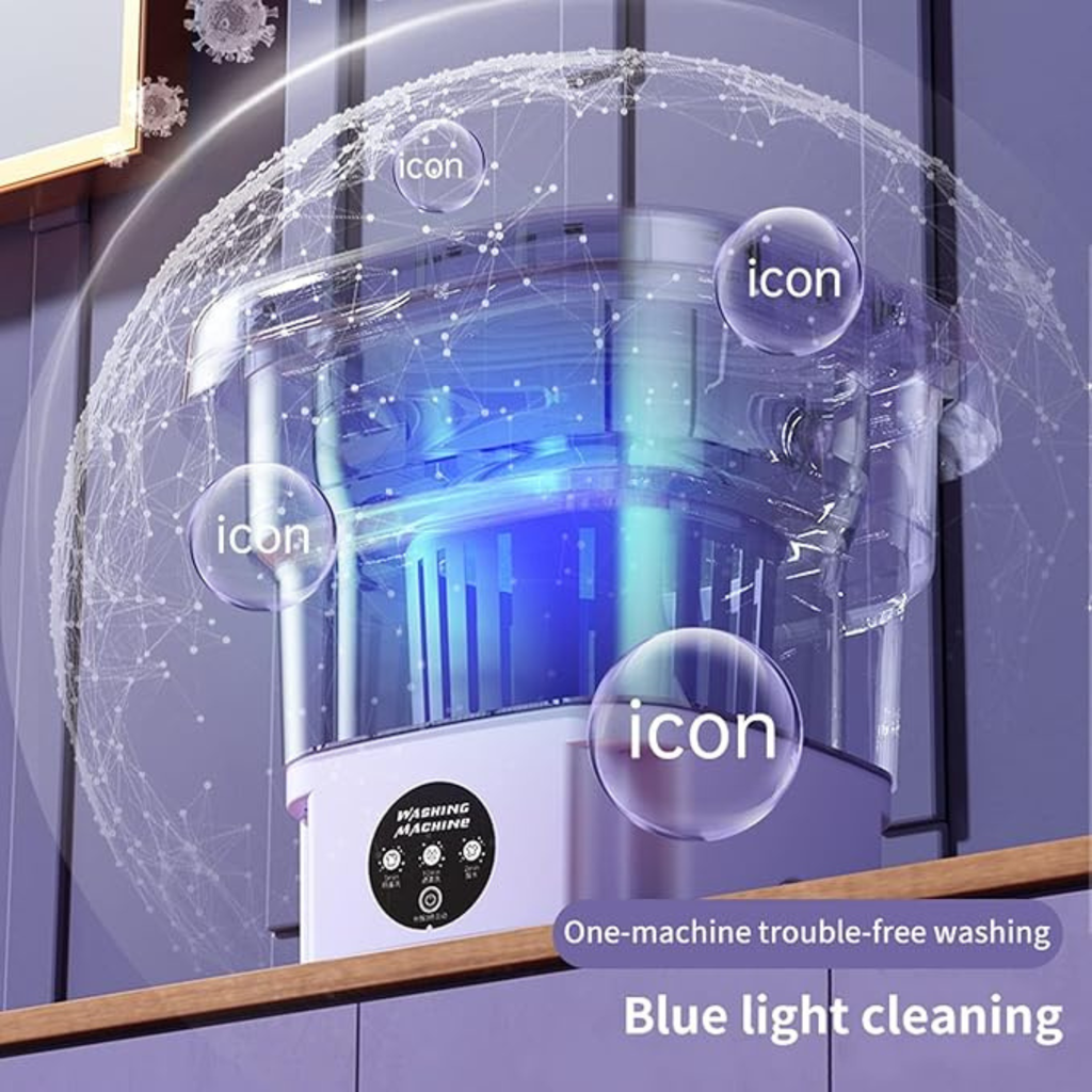 Portable Washing Machine – غسالة محمولة