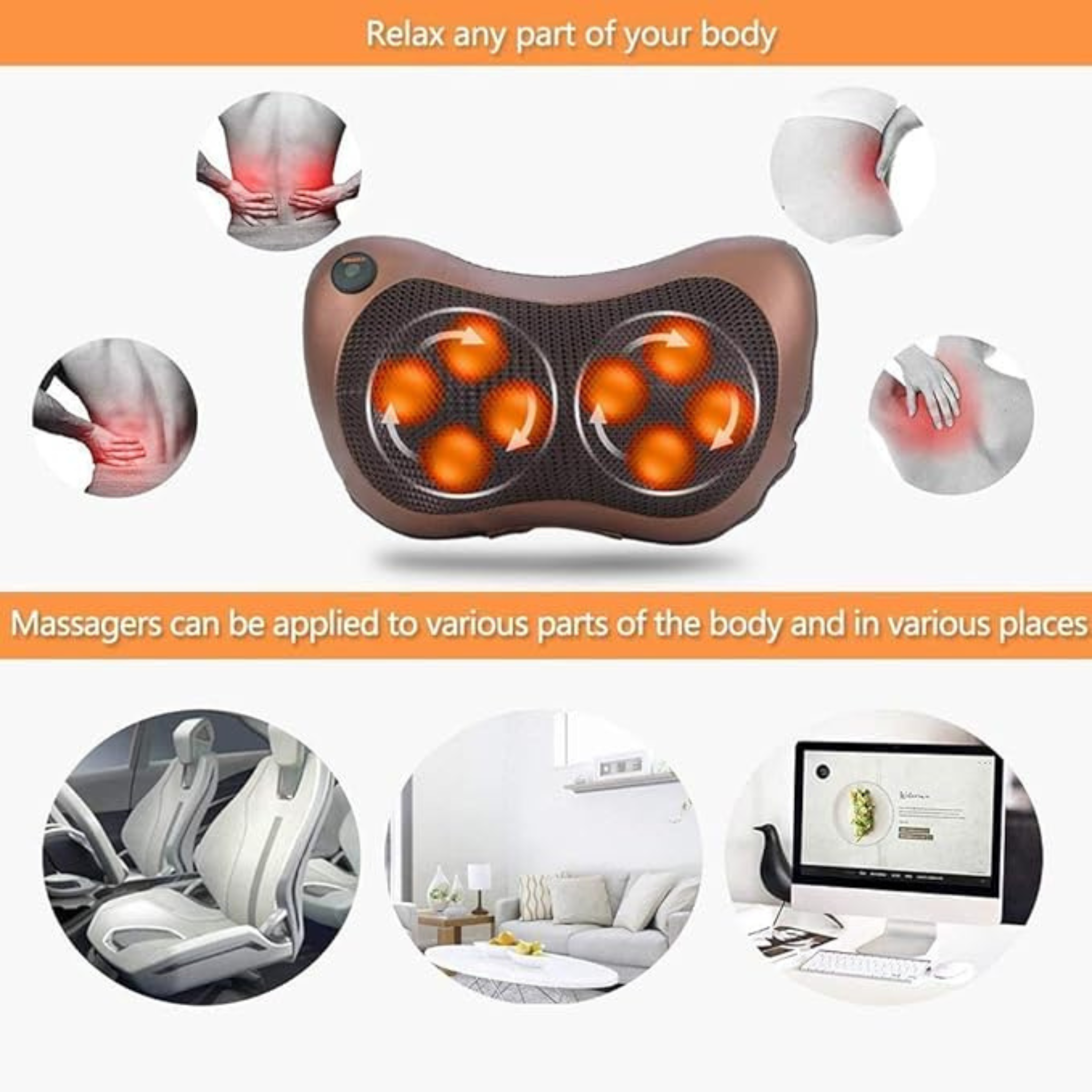 Butterfly Neck and Body Massager – مدلك الرقبة والجسم بشكل فراشة