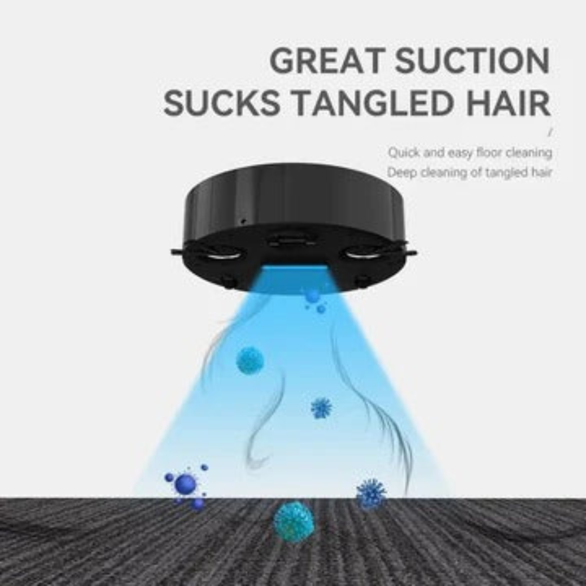 3-IN-1 Automatic Robot Vacuum Cleaner – مكنسة روبوت أوتوماتيكية 3 في 1