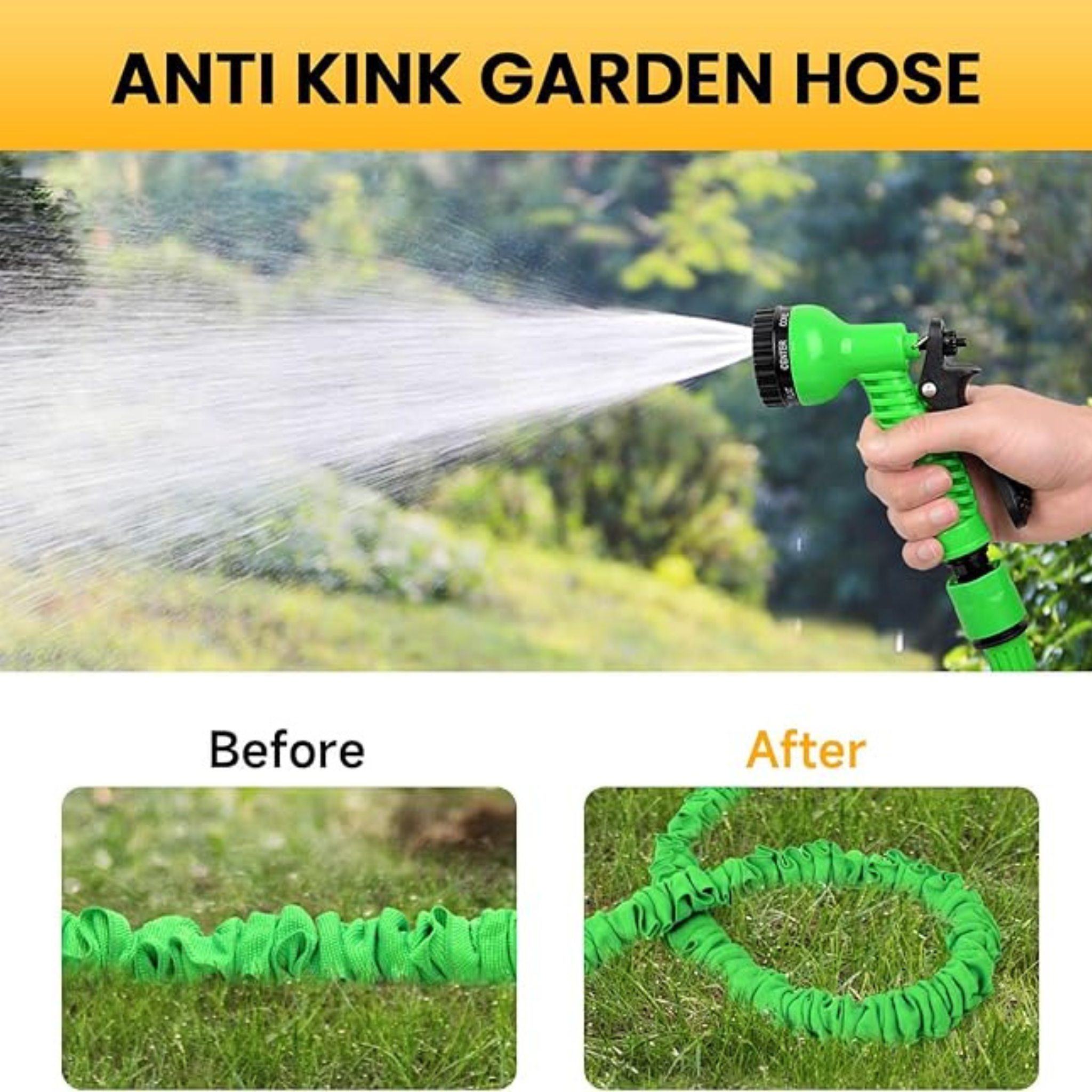 Expandable Garden Hose Pipe – أنبوب ري الحديقة القابل للتمدد
